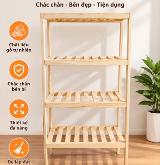 Kệ gỗ 1 