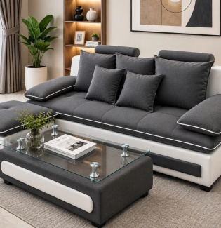 Sofa băng -sofa góc L cao cấp 1