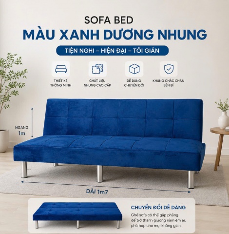 Sofa bed, sofa gấp 3