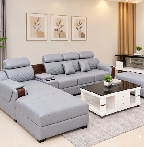 Sofa băng và sofa góc L cao cấp 14