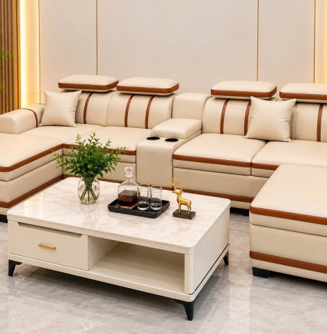 Sofa băng và sofa góc L cao cấp 3